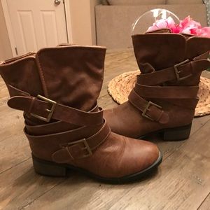 Buckle booties